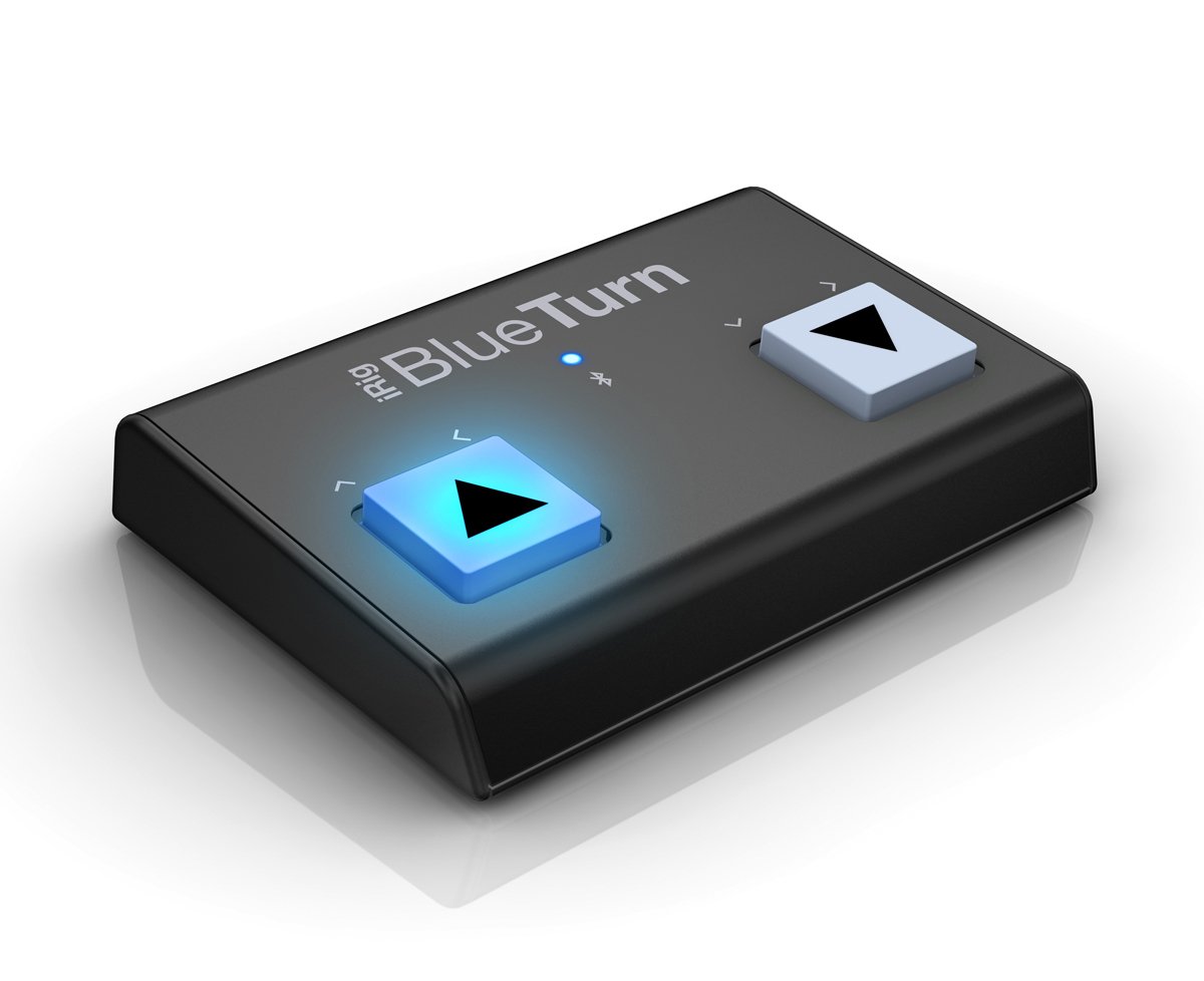 美品！　iRig BlueTurn Amazon.co.jp: IK Multimedia iRig BlueTurn Bluetooth フットスイッチ